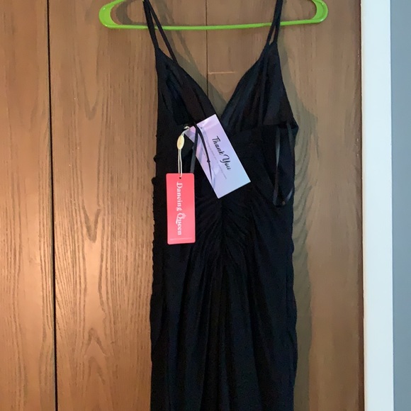 Long Black Prom Dress - Picture 3 of 4